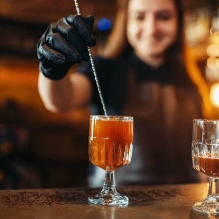 Profesyonel Kokteyl Bar Kaşığı - Paslanmaz Çelik