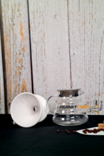 Filtre Kahve Demleme Seti - V60 Dripper & Cam Servis - Görsel 9